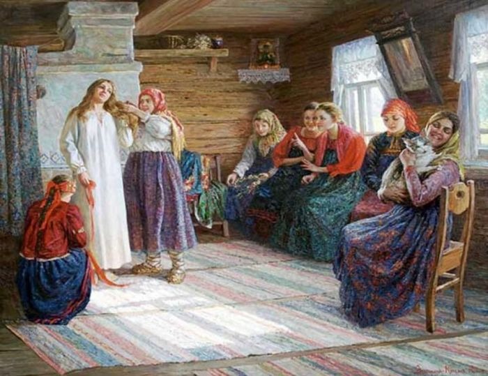 Посиделки девок